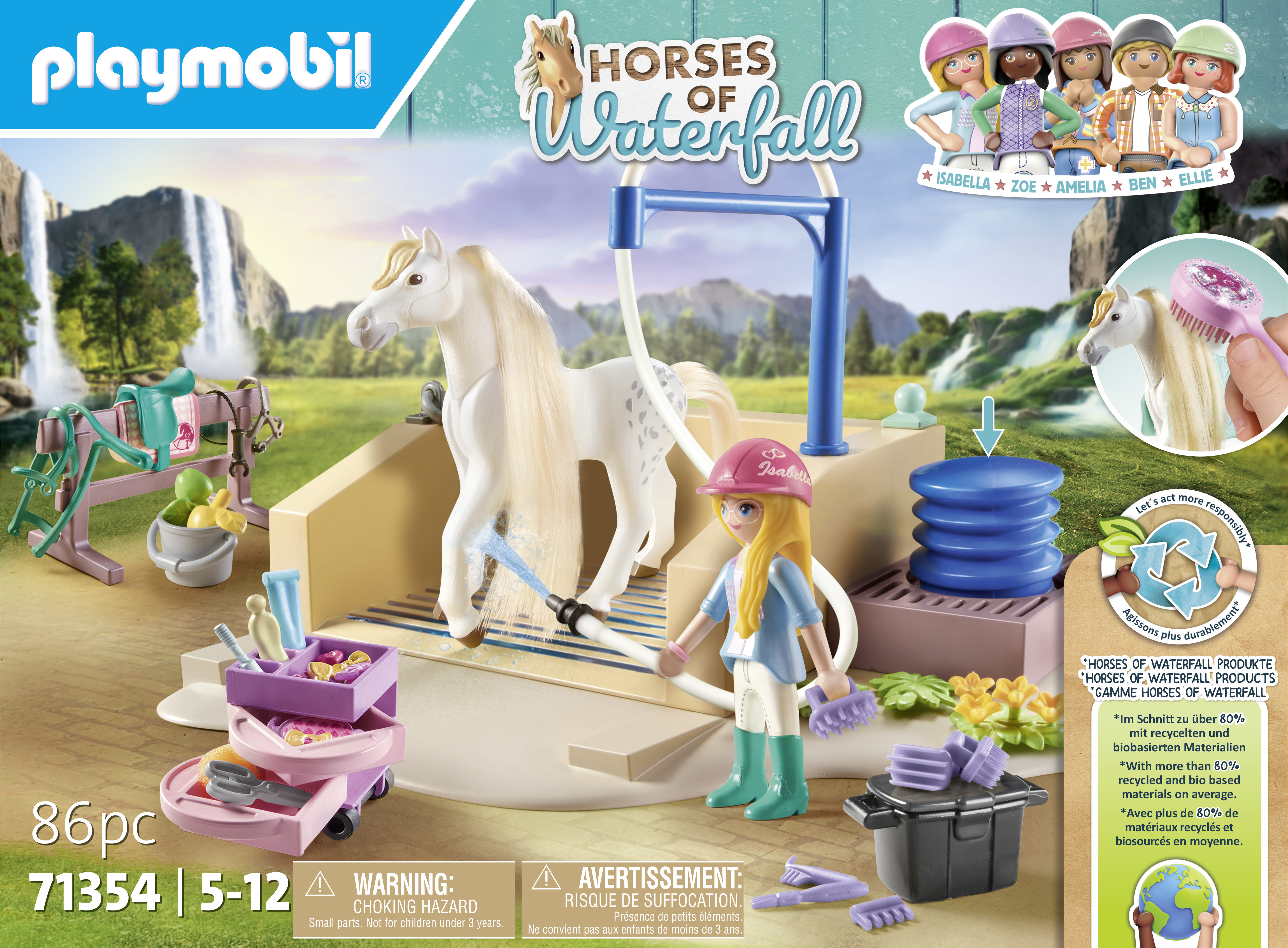 Playmobil 71354 World of Horses Isabella en leeuwin speelset