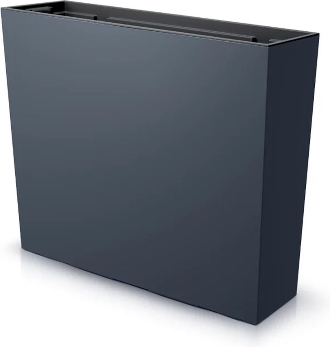 Prosperplast Balkonbloembak Urbi Antraciet met Binnenbak 58x18x49.8 cm