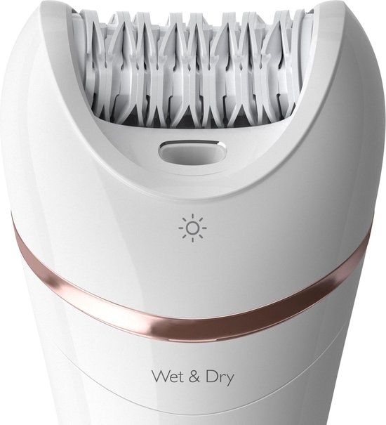 Philips Epilator Serie 8000, Nat/Droog BRE730/10,