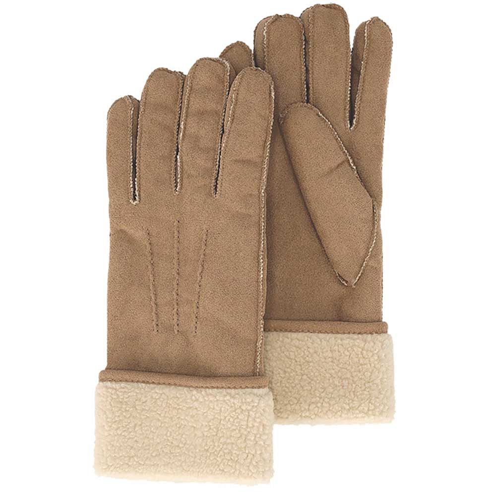 Sarlini Handschoenen Dames Knit Sand - One Size