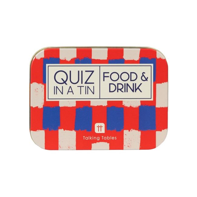Talking Tables Quiz in a Tin Food & Drink