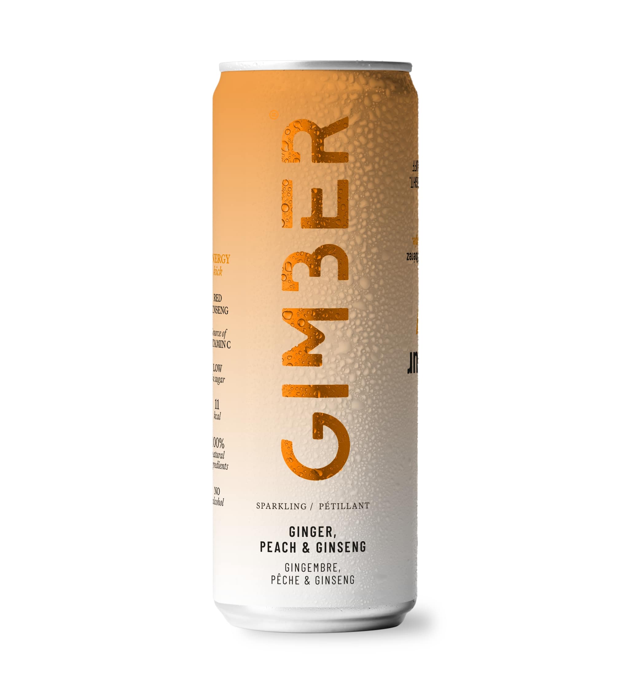 GIMBER Ready To Drink Blik 250ml Energy