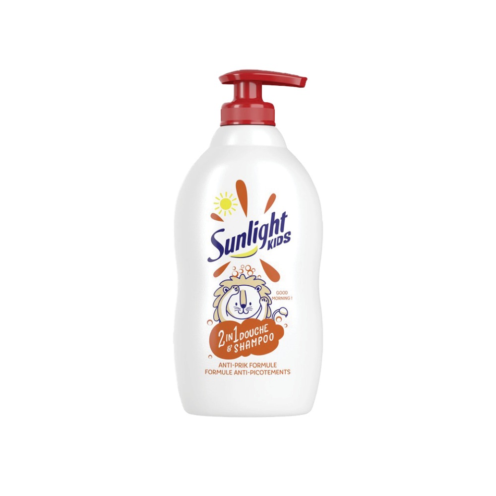 Sunlight Douche&Shampoo Kids 2in1 Good Morning Rood 400 ml