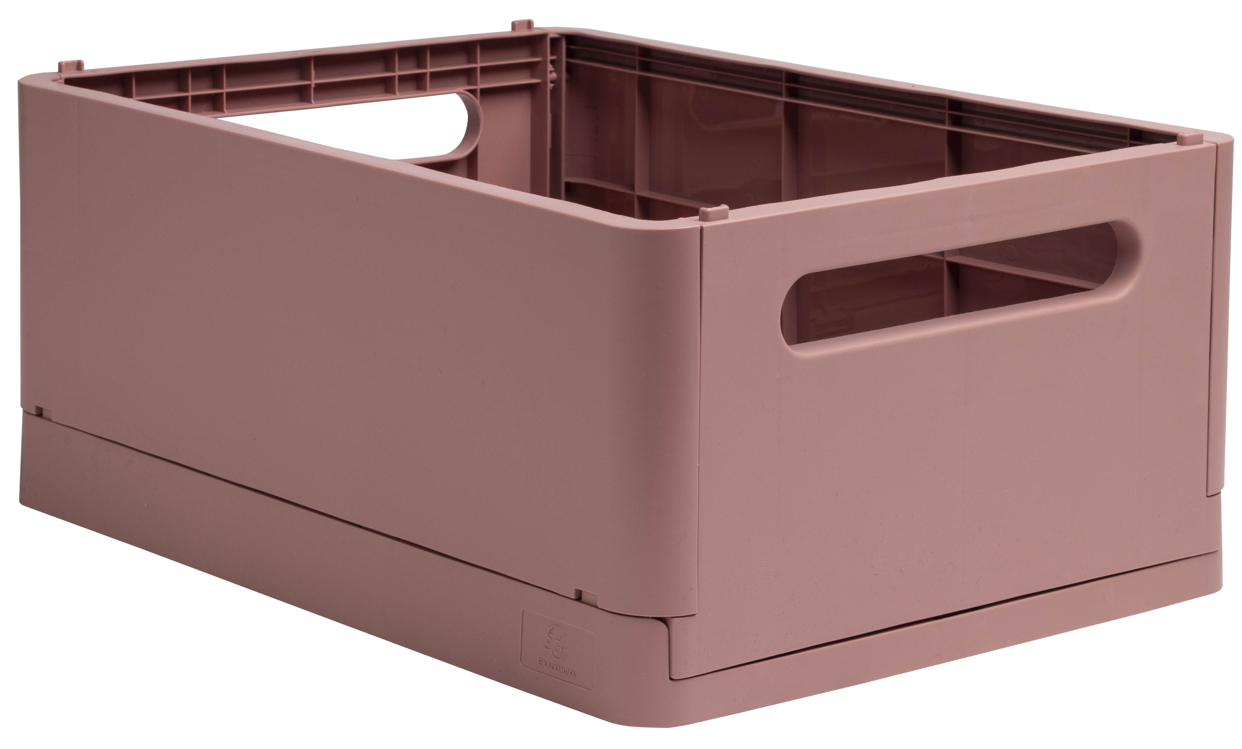 Exacompta Vouwkrat SmartCase Maxi Skandi Oudroze - 37.5x16.3x27.5 cm