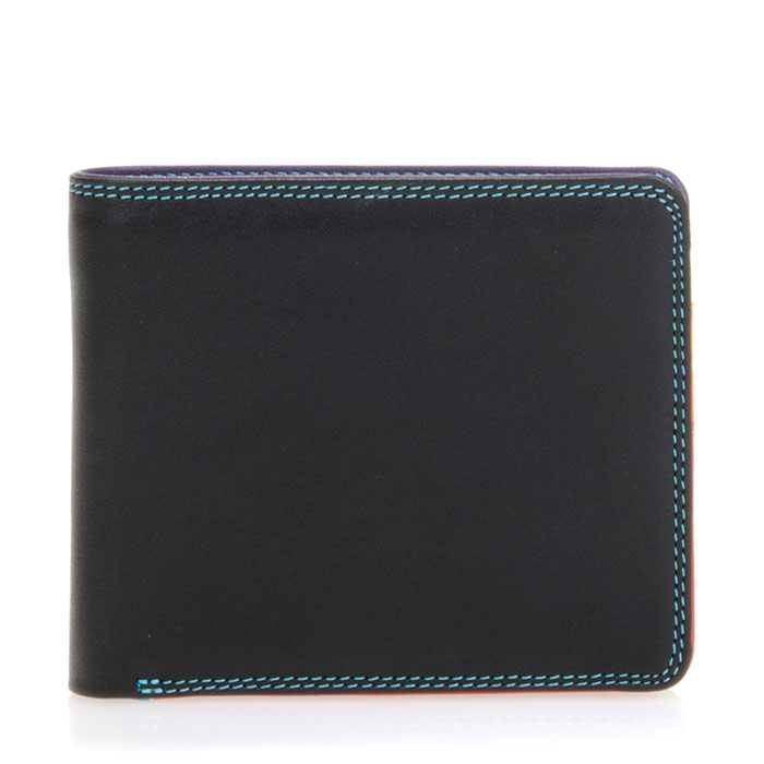 Mywalit Portefeuille Heren Standard 9x11x22cm - Leder - Muntvak - Black Pace