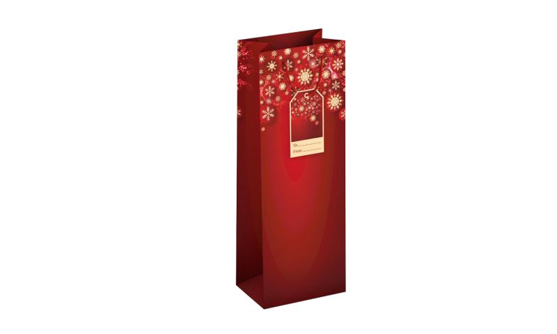 Geschenkzak voor Fles Sparkle Star