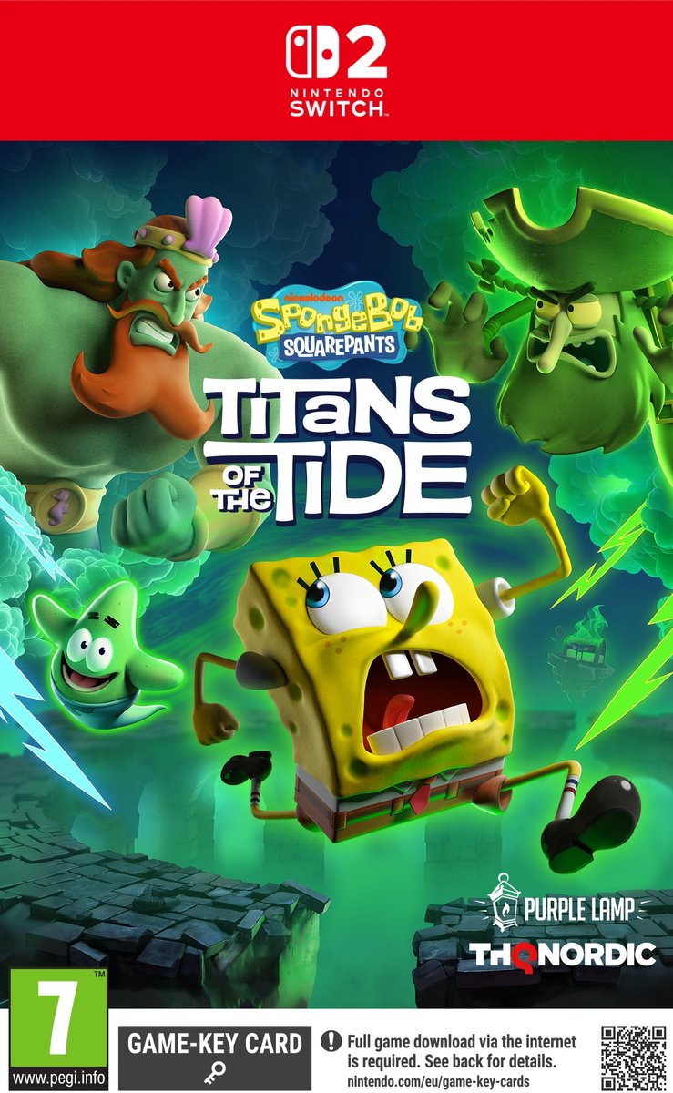 Nintendo Switch 2 Spongebob: Titans of The Tide