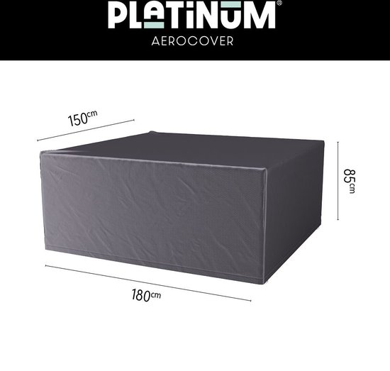 Aerocover Afdekhoes voor Tuinset 180x150x85cm - Ademende Stof
