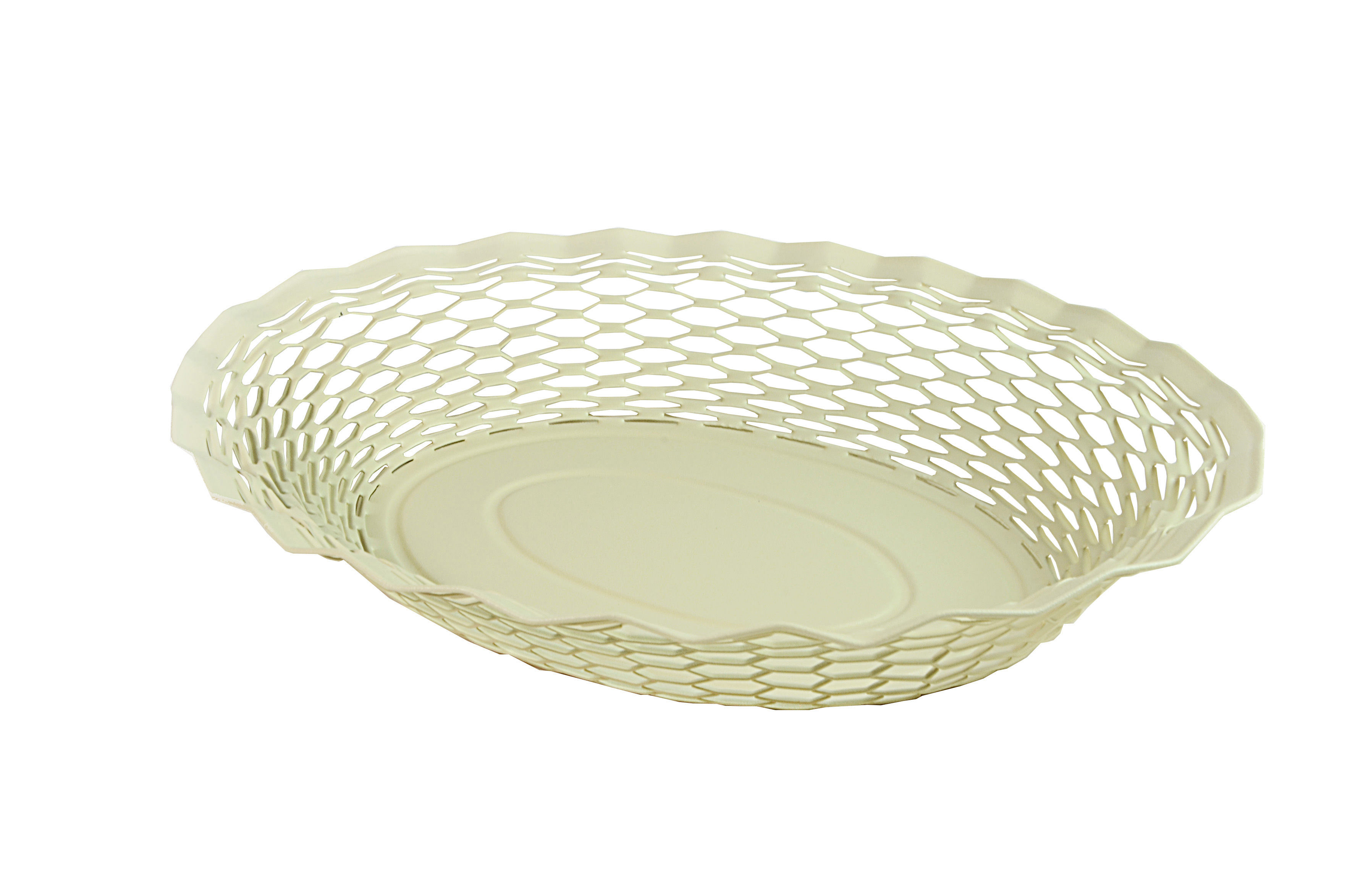 Roger Orfevre Broodmand Vintage Vanilla - 25x18 cm Ovaal - Inox