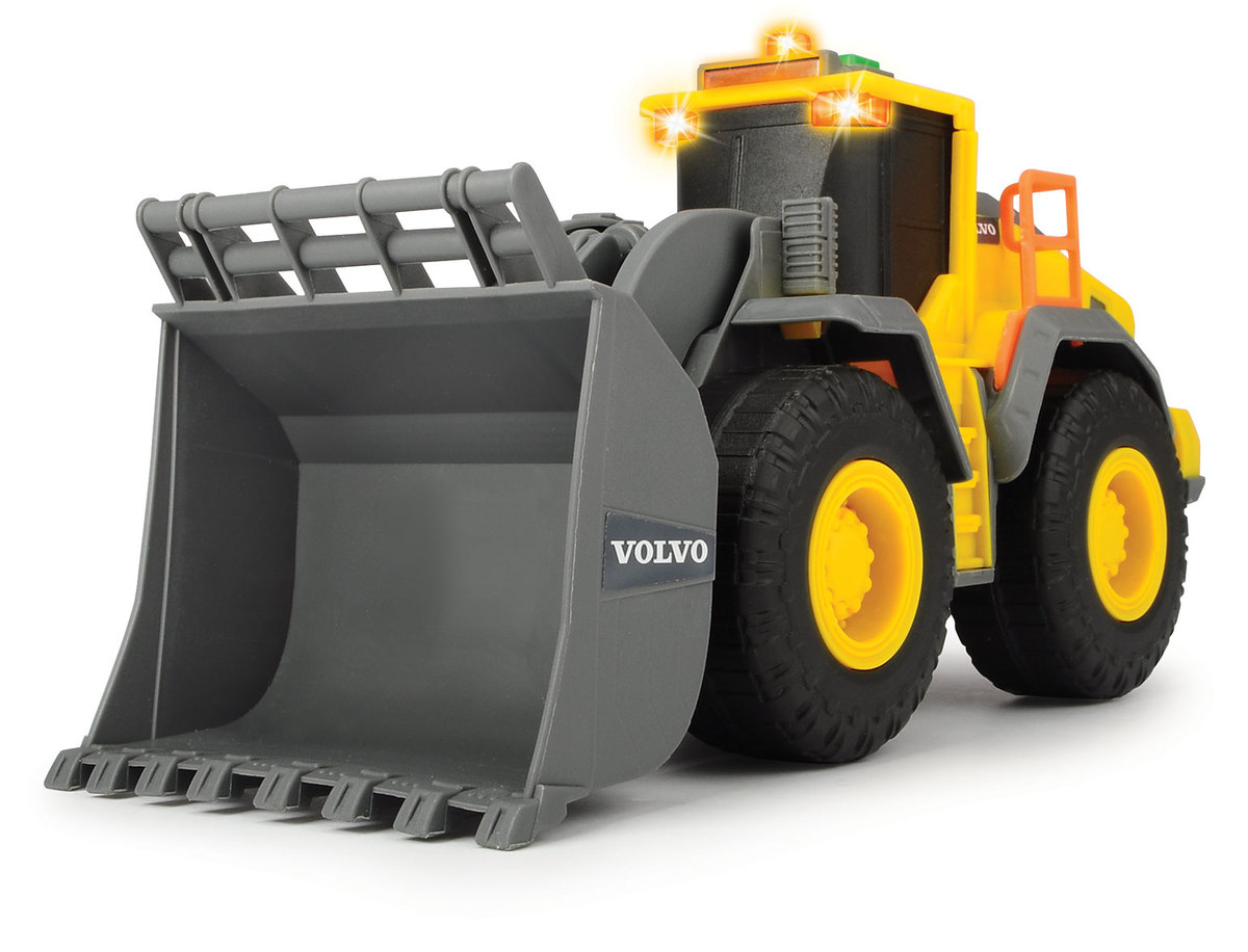 Volvo Wiellader 23 cm met licht en geluid, bulldozer