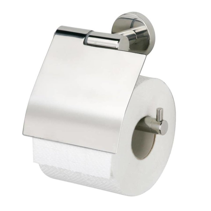 Tiger Boston Toiletrolhouder met Klep Chroom