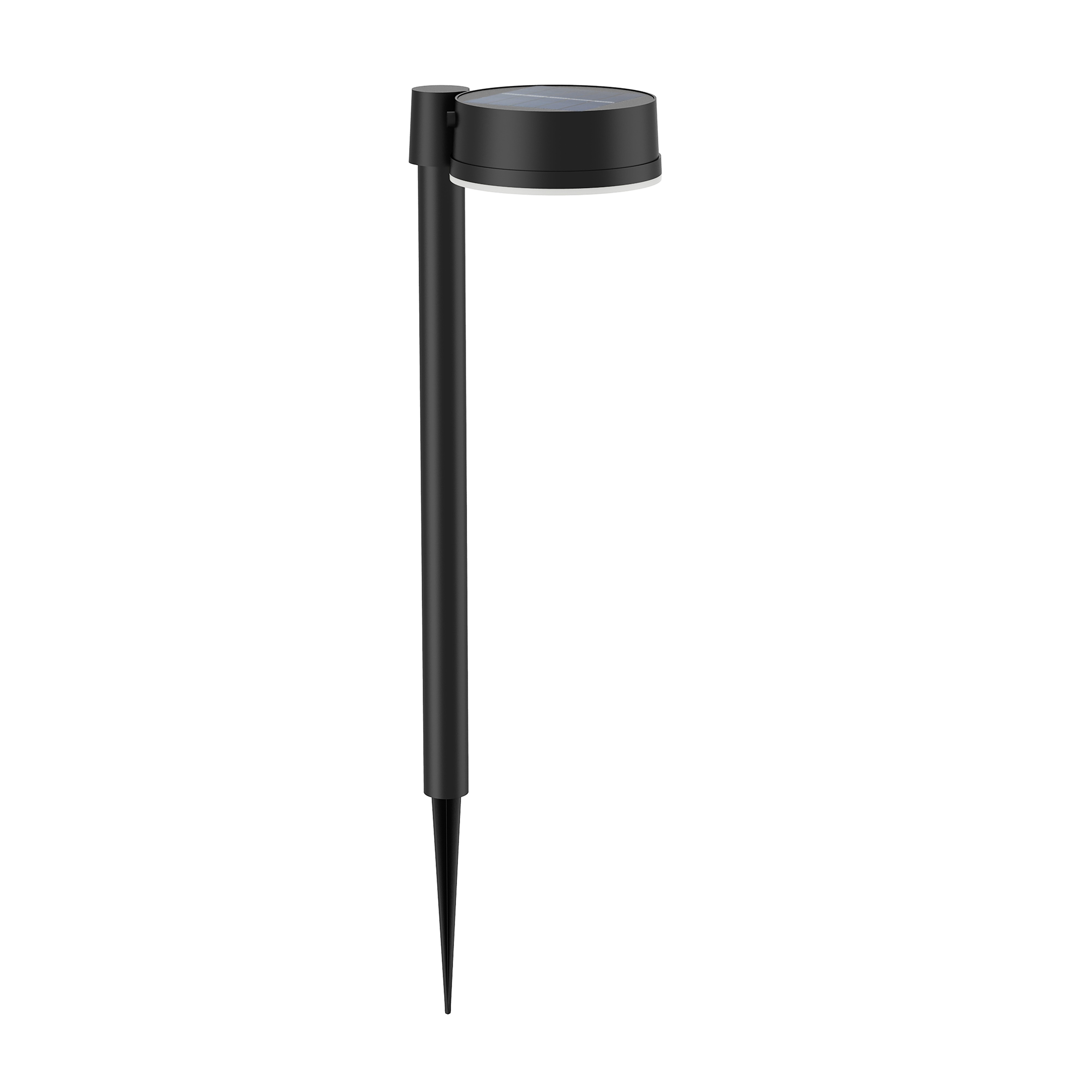 Philips Vynce Sokkellamp Rond Solar Outdoor Zwart 1.5W