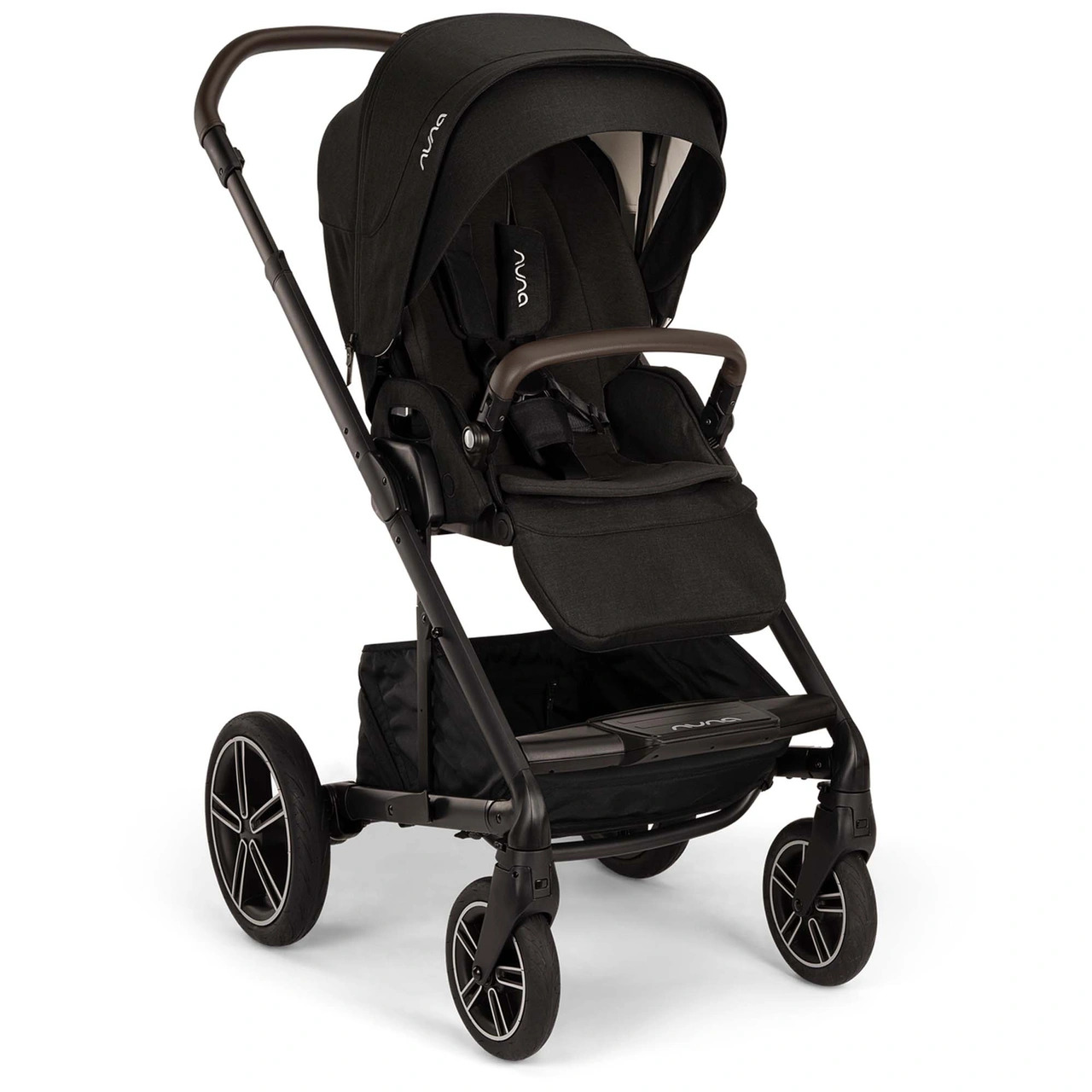 Nuna Wandelwagen Mixx Next Caviar - Leer Chocolate