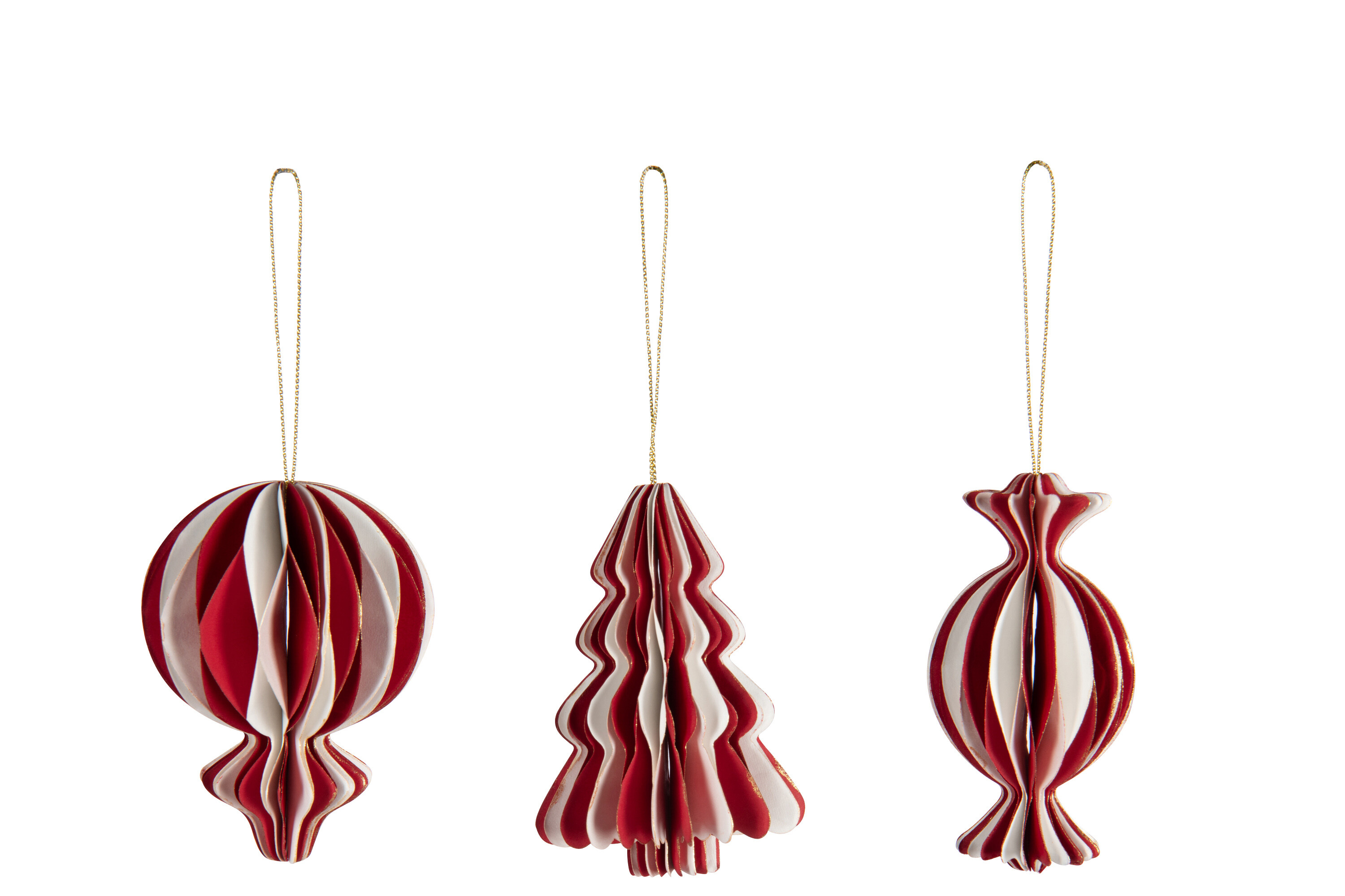 Boomhanger J-Line Wit/Rood 7x10 cm - Papier - assorti - prijs per stuk Boomhanger J-Line Wit/Rood 7x10 cm - Papier - assorti - prijs per stuk