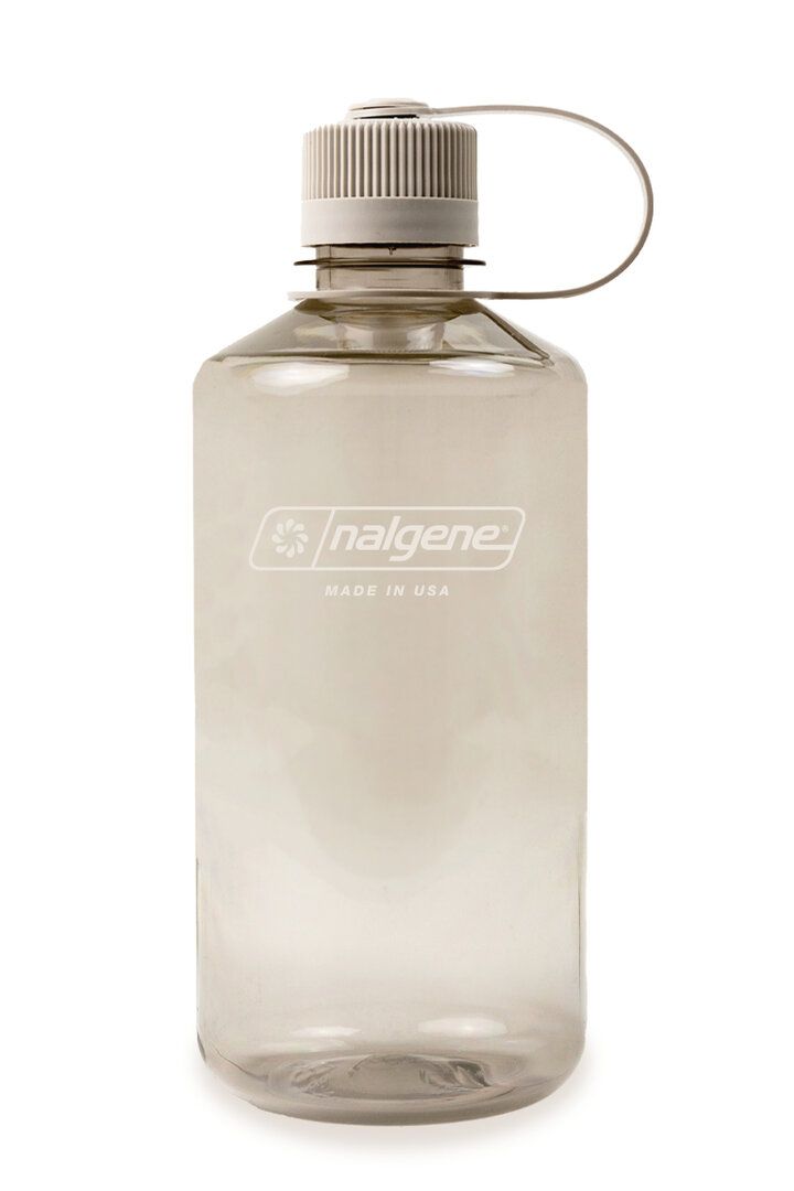 Nalgene Drinkfles Narrow-Mouth  1l  Cotton   Lekvrij - Vaatwas en Diepvriesbestendig