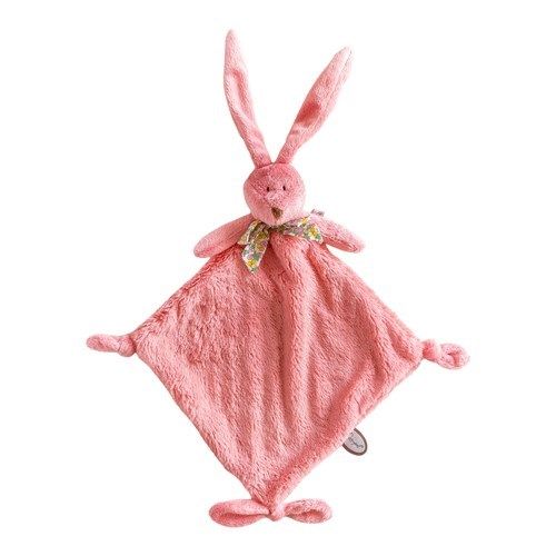 Dimpel Doudou Flo Konijn Liberty Roze Sorbet 35 cm