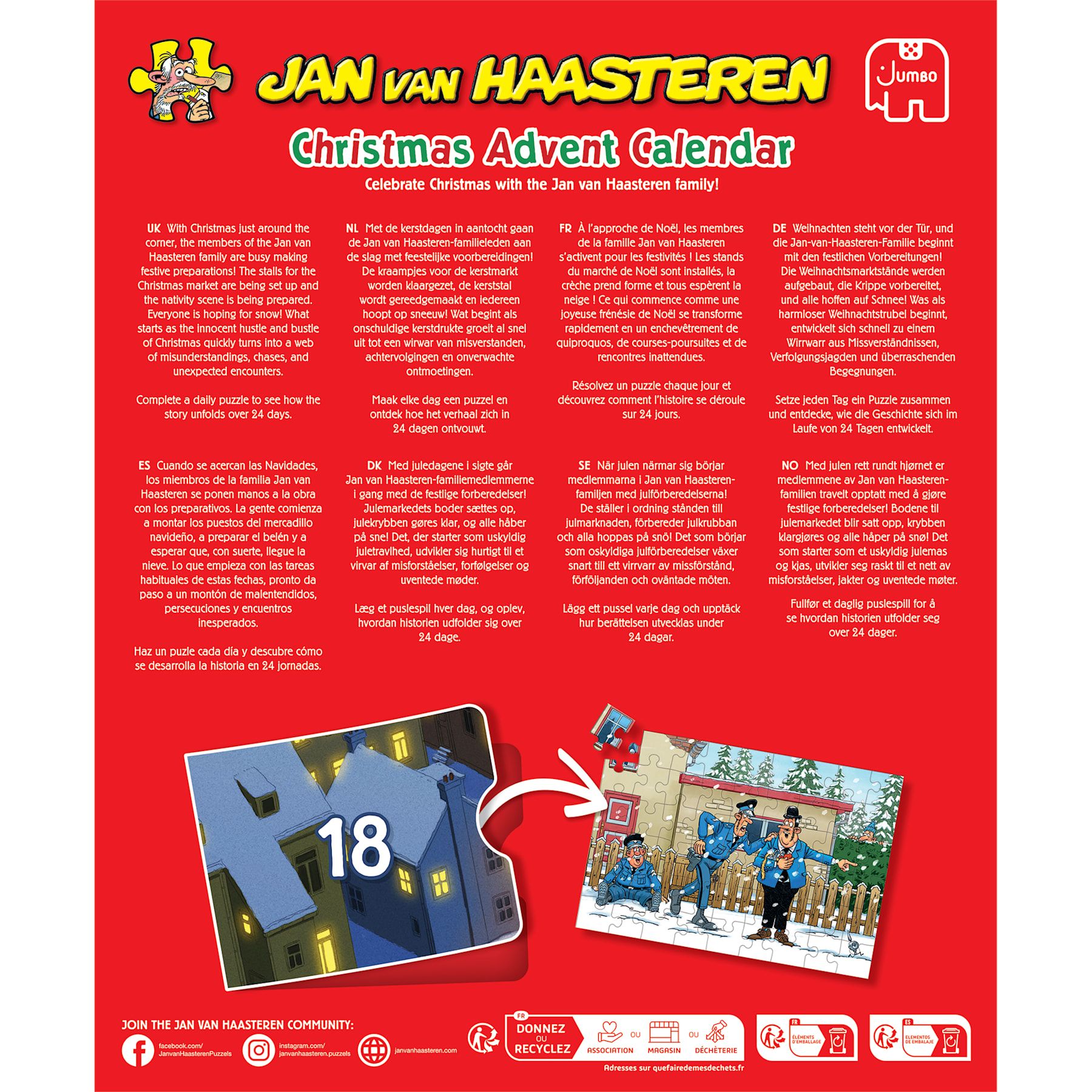 Jan van Haasteren Advent Calander 2026