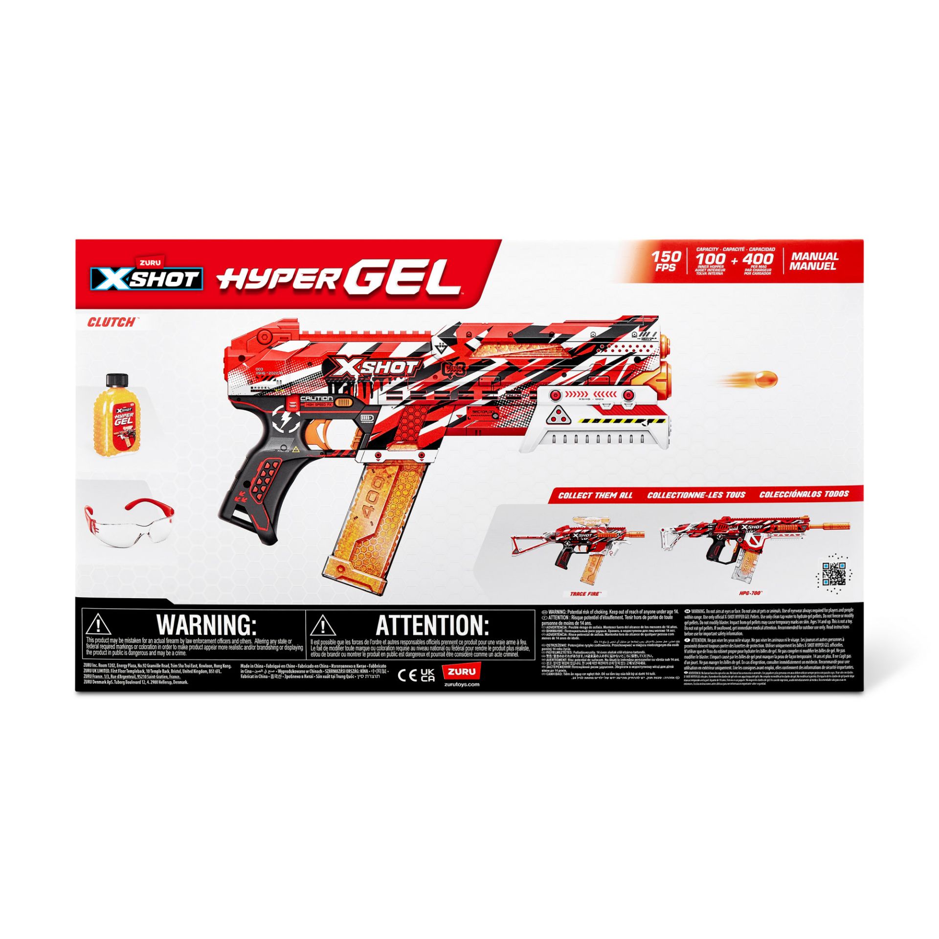 X-Shot Hyper Gel Small Blaster Clutch