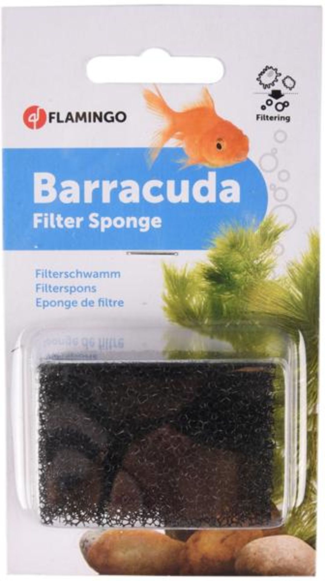 Flamingo Filterspons Barracuda