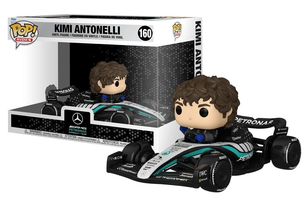 Funko Pop! Deluxe Ride - Mercedes Benz: Kimi Antonelli 160