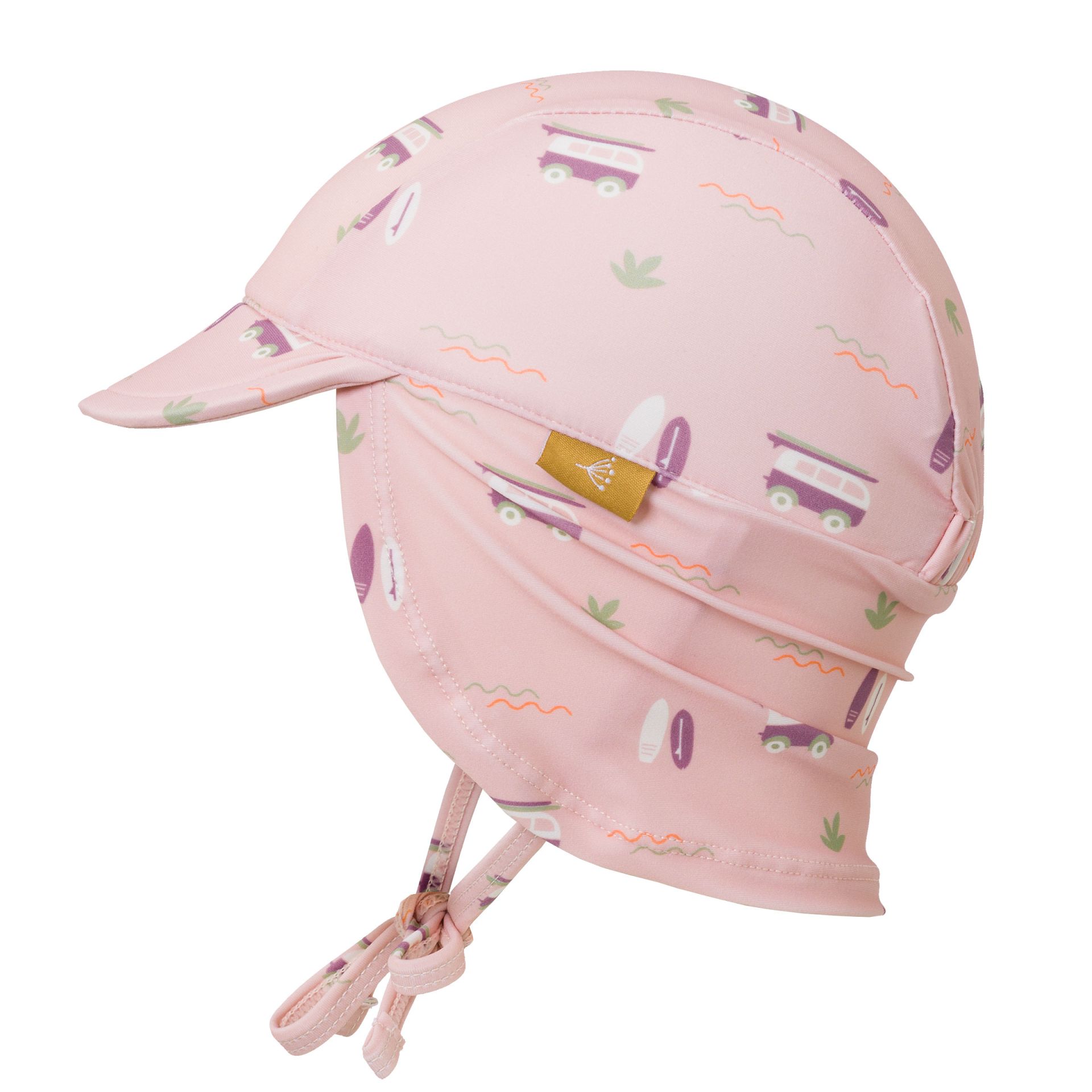 Fresk Zwemhoedje met Nekflap Uv Surf Girl - maat 62/68