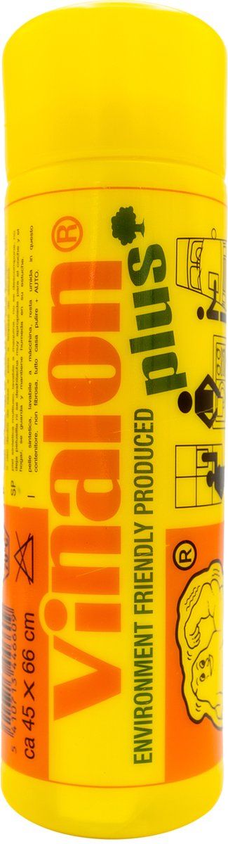 Vinalon Zeemvel Plus Geel 45x66 cm - in Koker