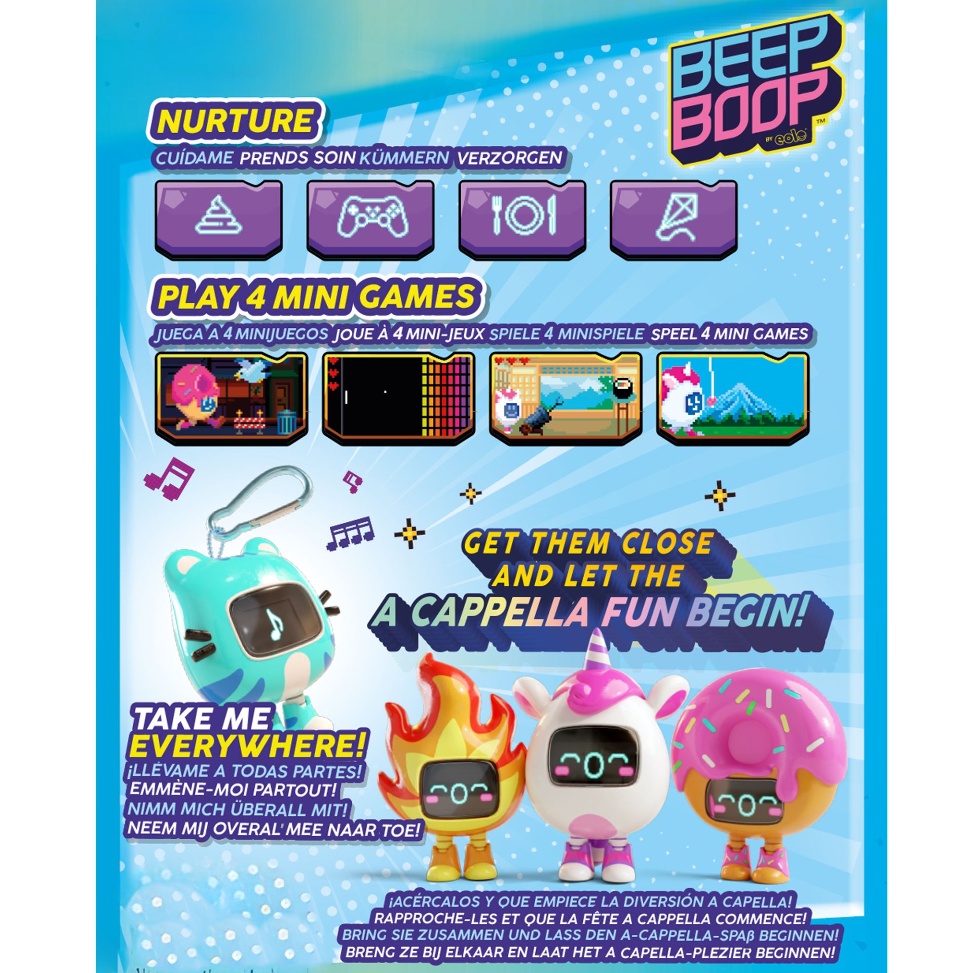 Beep Boop Interactive Figuur 4 ass. - prijs per stuk