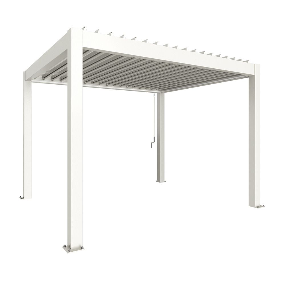 Biohort Pergola Metaal 3.5x3 m Wit
