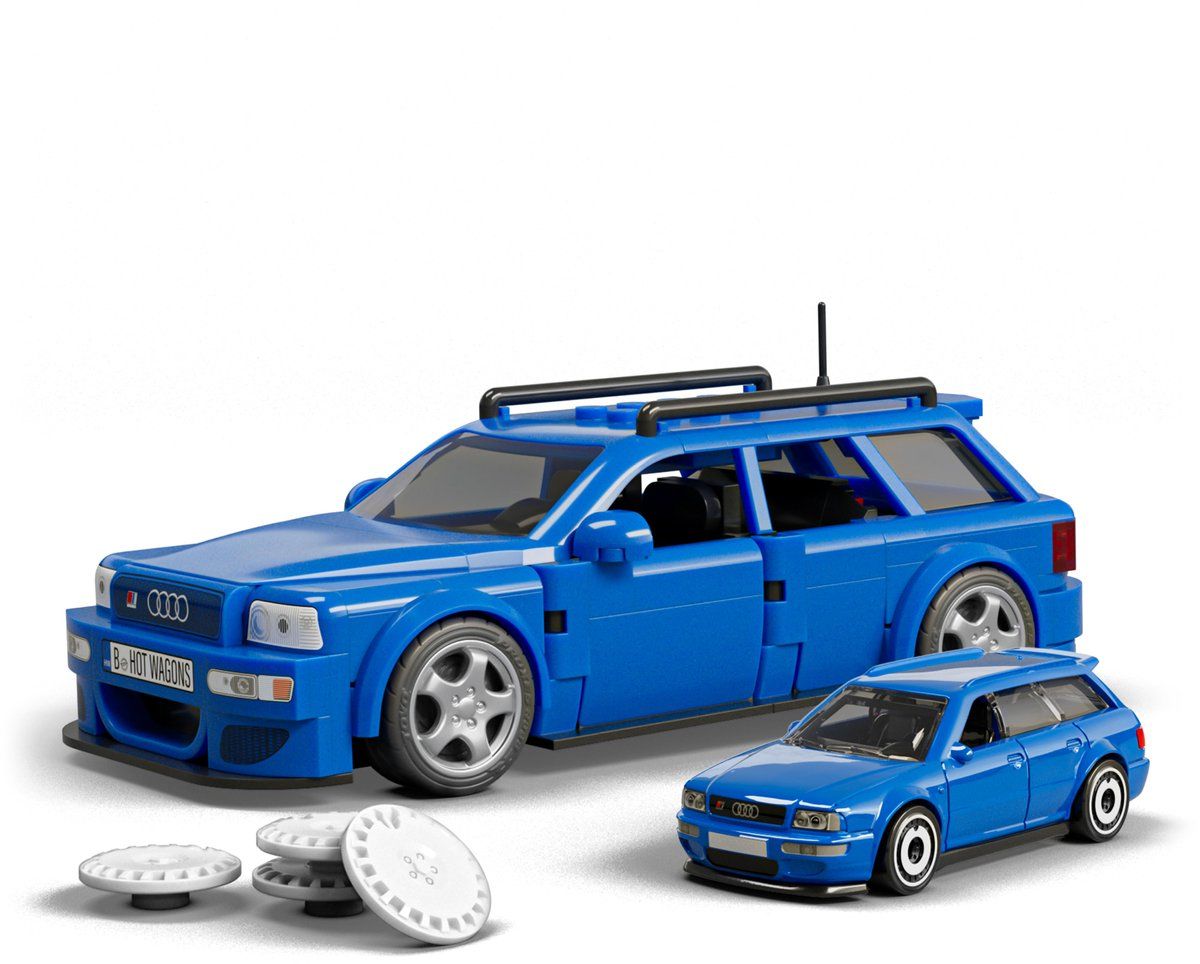 Mattel Brick Shop Hot Wheels Audi