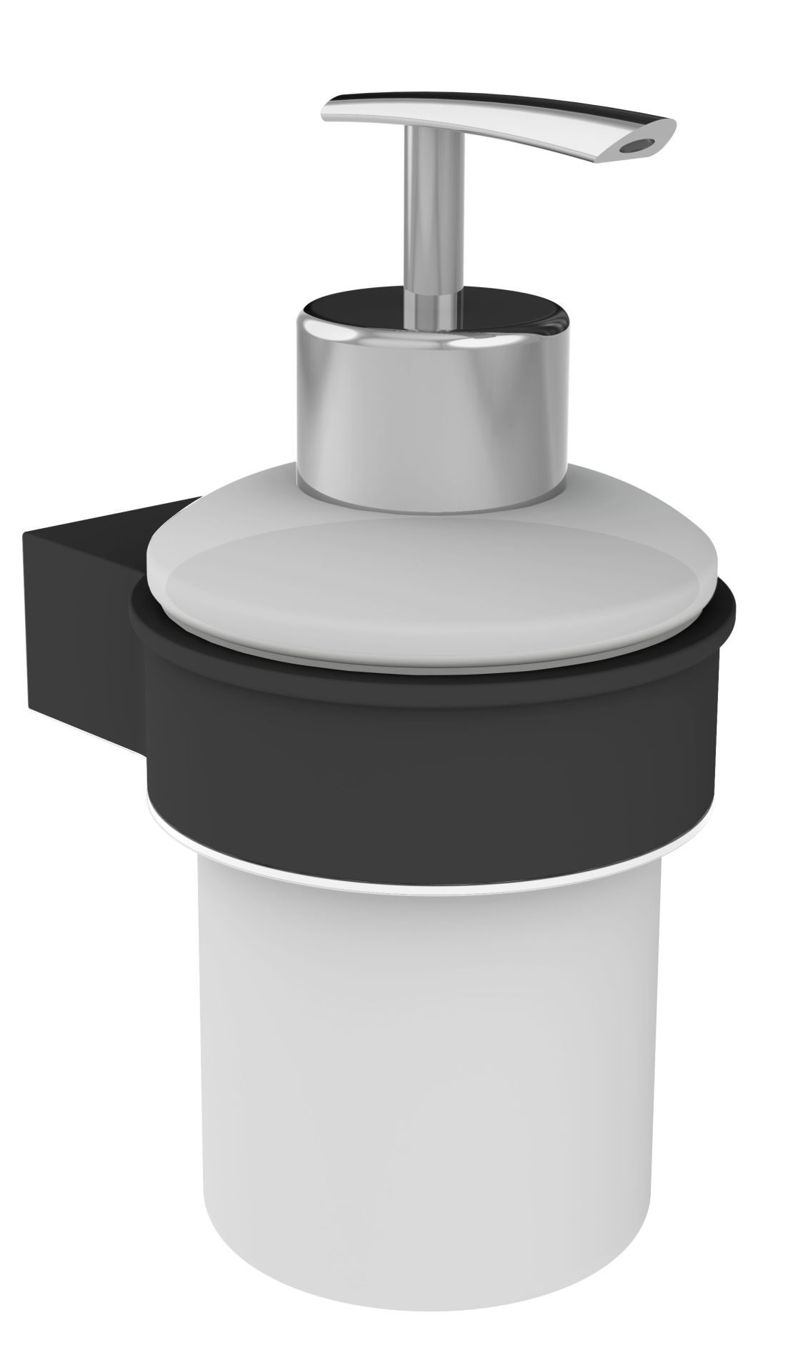 Allibert Loft Game Zeepdispenser Mat Zwart