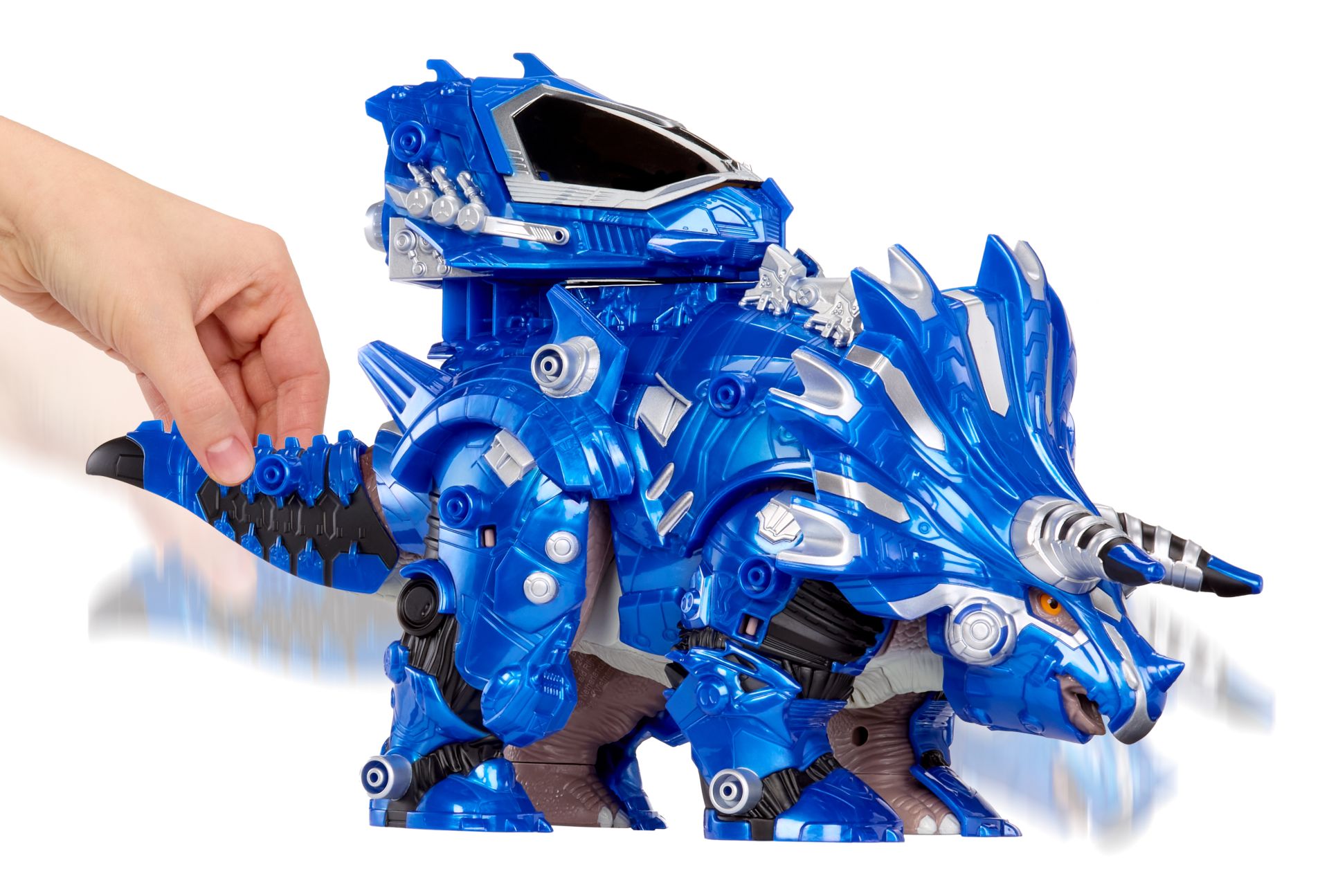 Armorsaurs Armor-Up Dinosaur - Triceratops Cobalt