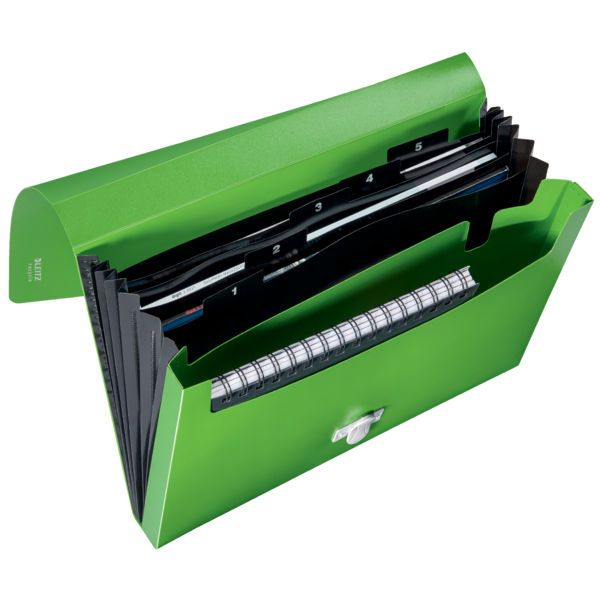 Leitz Projectmap Recycle A4 PP Groen - 5 Vakken