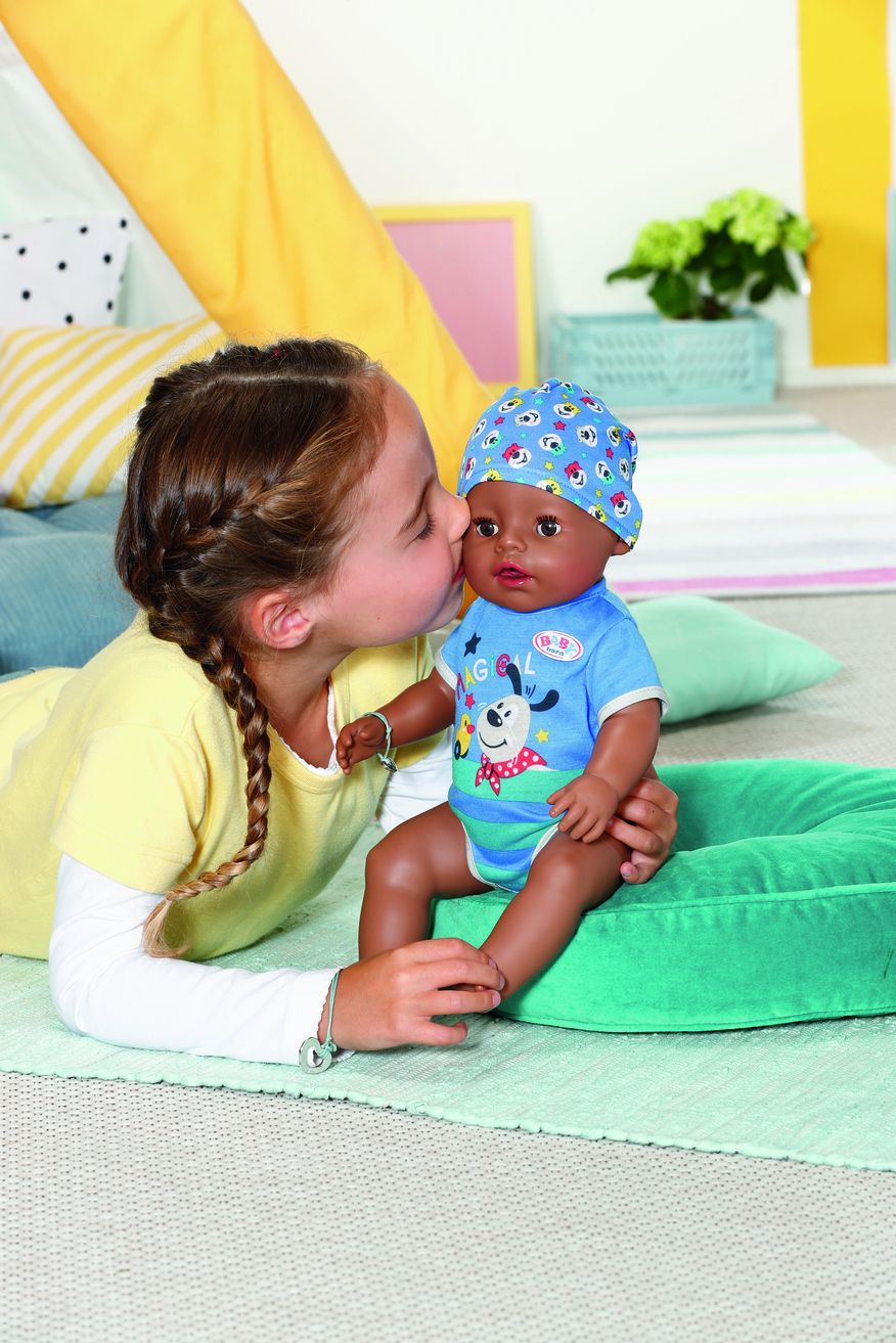 Baby Born Magic Boy, Jongen 43 cm Bruine Ogen