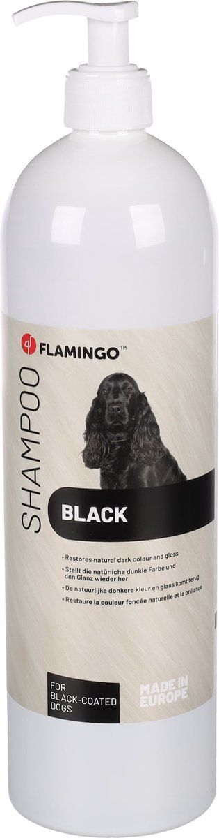 Flamingo Hondenshampoo Zwarte Vacht 1 liter