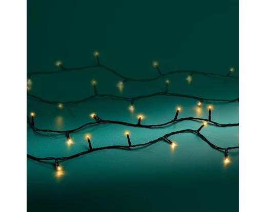 Kerstverlichting LED Basic 6m - 80 leds - Black/Classic Warm - In/Outdoor