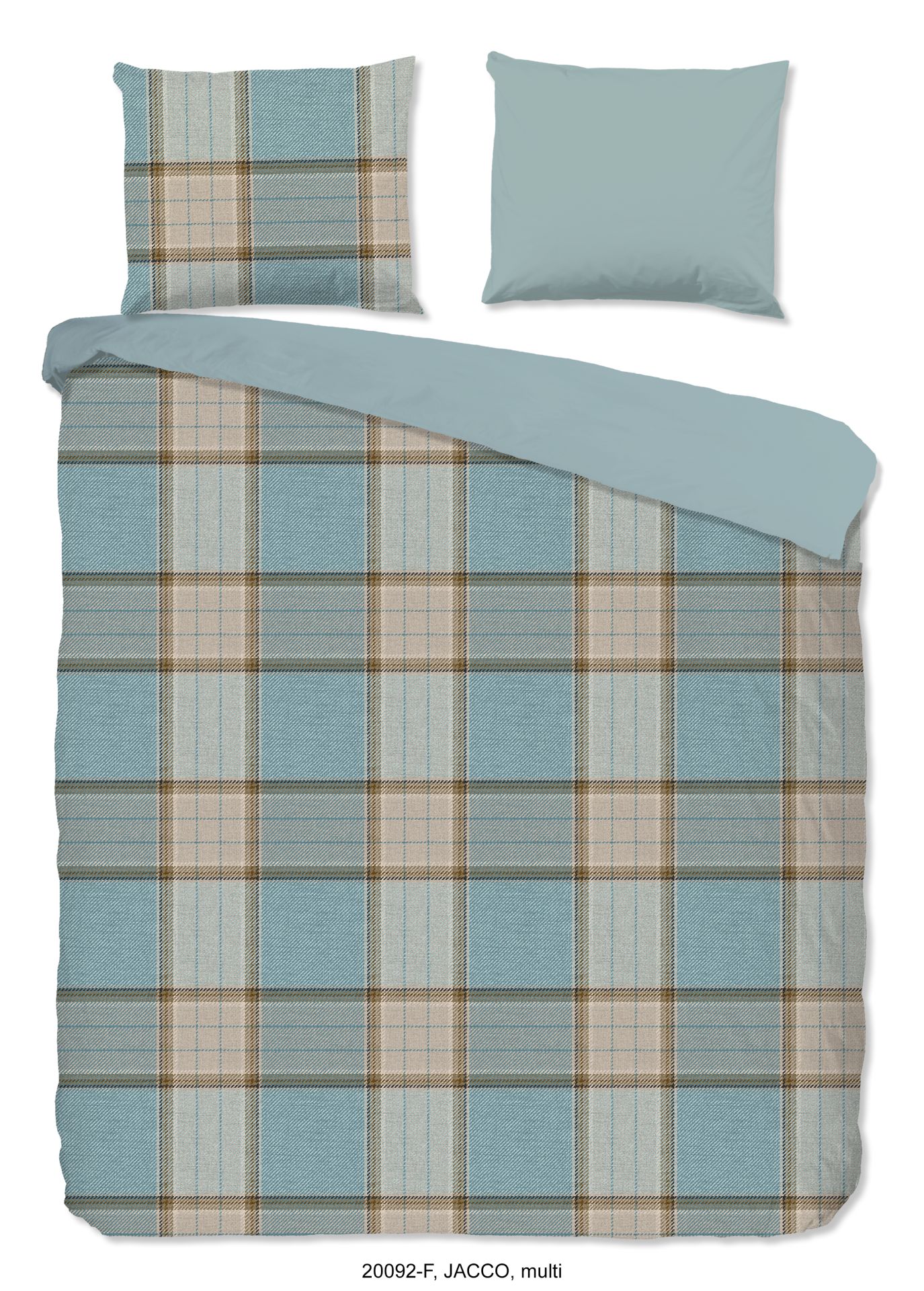 Good Morning Dekbedovertrekset Jacco 240x220 cm Flanel