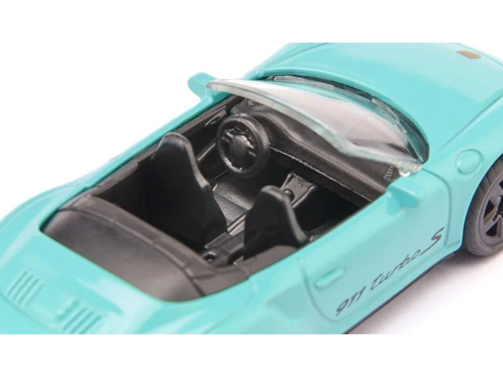 Siku 1117 Porsche 911 Turbo S Cabriolet  ** Klein schaalmodel op blister