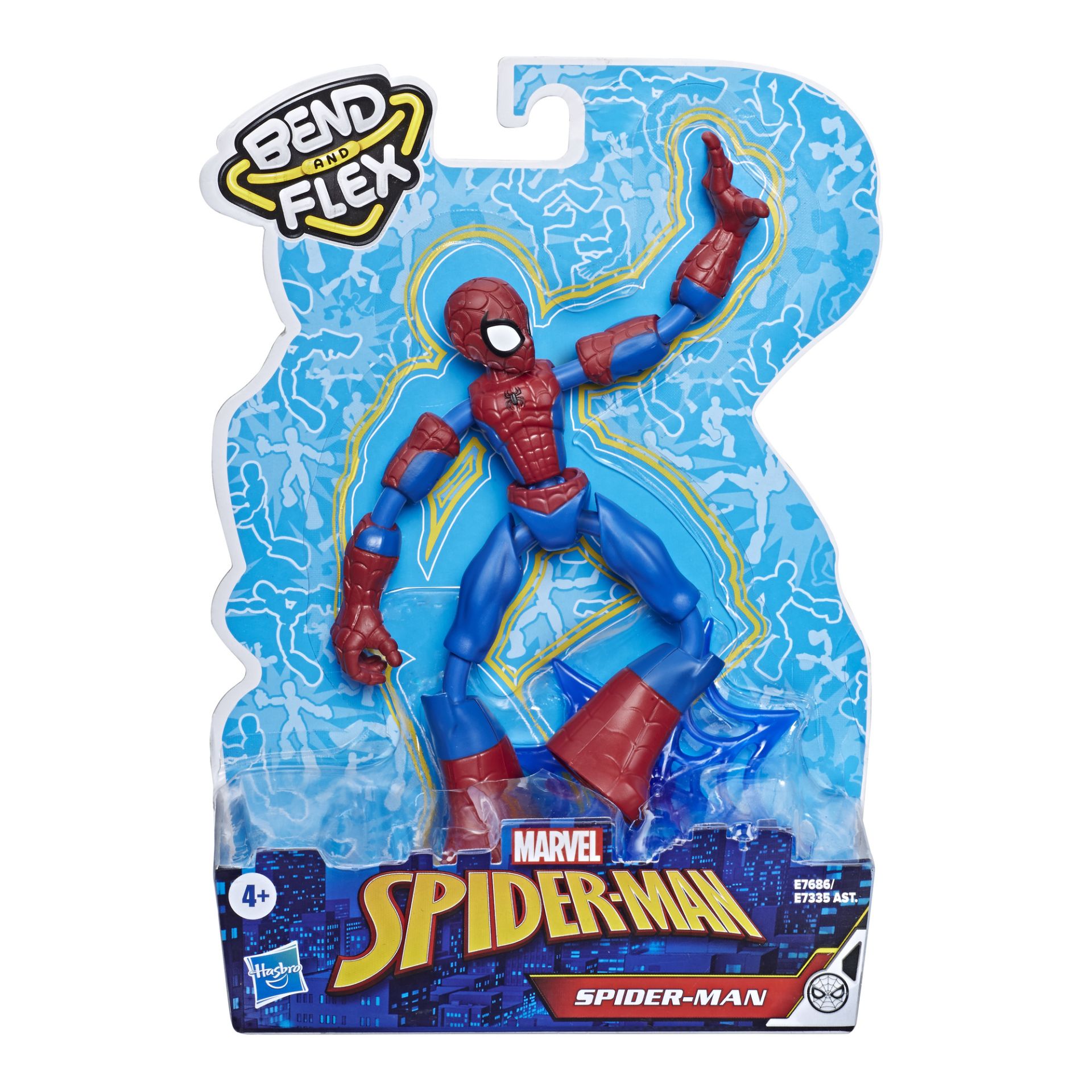 Spiderman Bend and Flex figuur - assorti