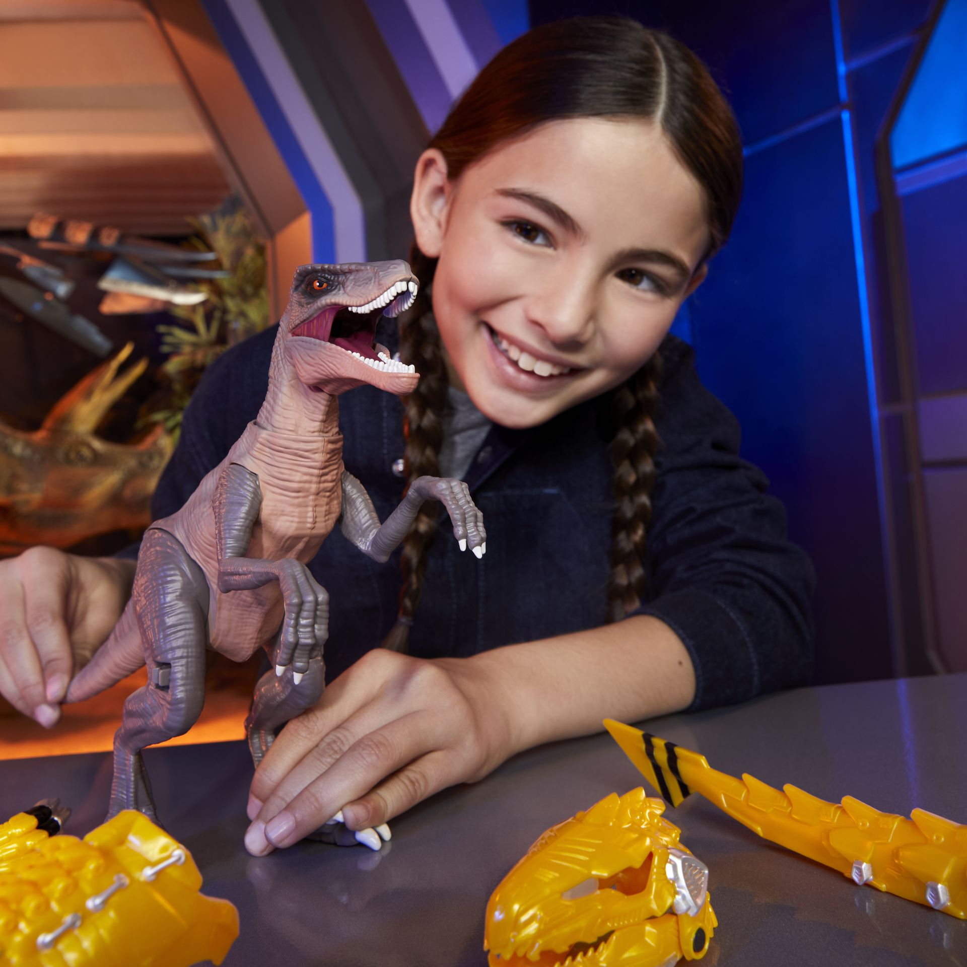 Armorsaurs Armor-Up Dinosaur - Yellow Raptor Blaze