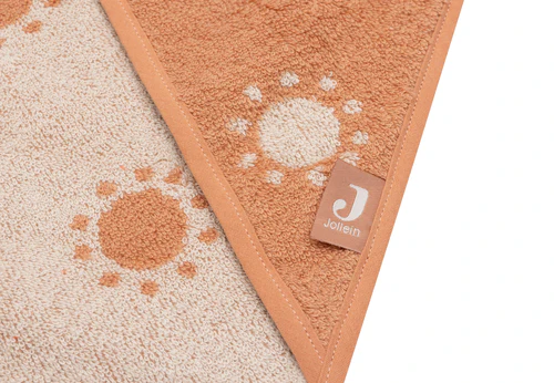 Jollein Badcape Badstof  Jacquard Sun 75x75 cm