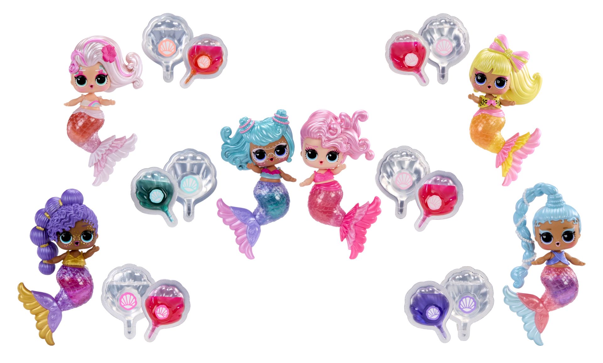 L.O.L. Surprise Mermaids Makeover Magic Tots ass. Prijs per stuk