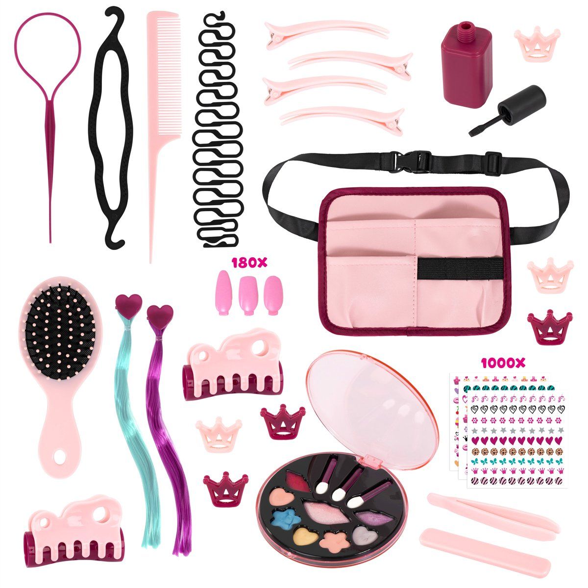 Charlene Magic Nails Kaphoofd 27 cm met make-up en nagels