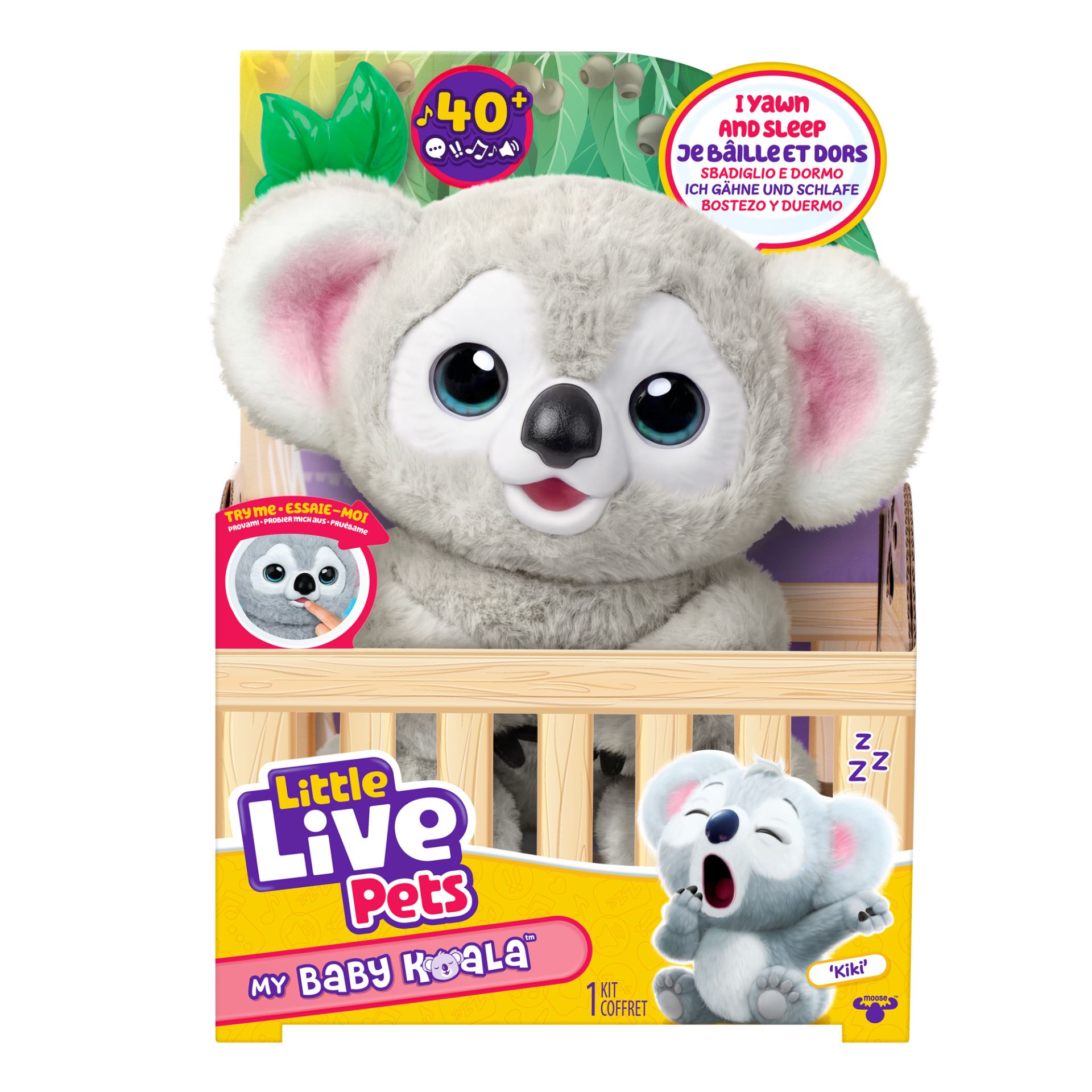 Little Live Pets My Baby Koala Plush, meer dan 40 geluiden en reacties