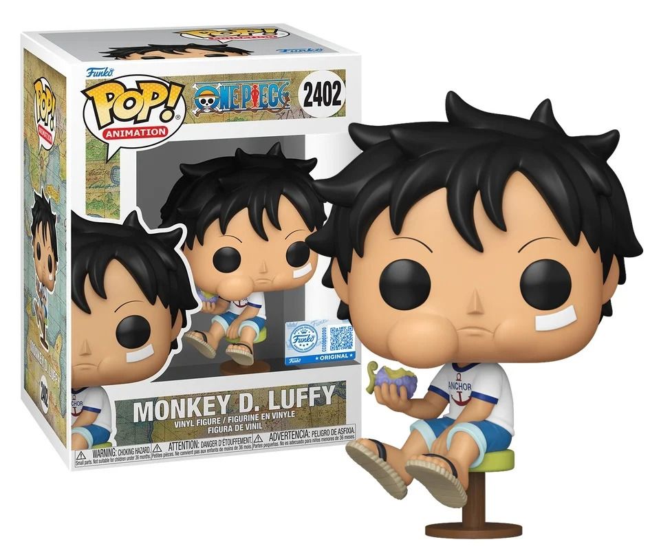 Funko Pop! Animation - One Piece: Kid Luffy eating Devil Fruit 2402