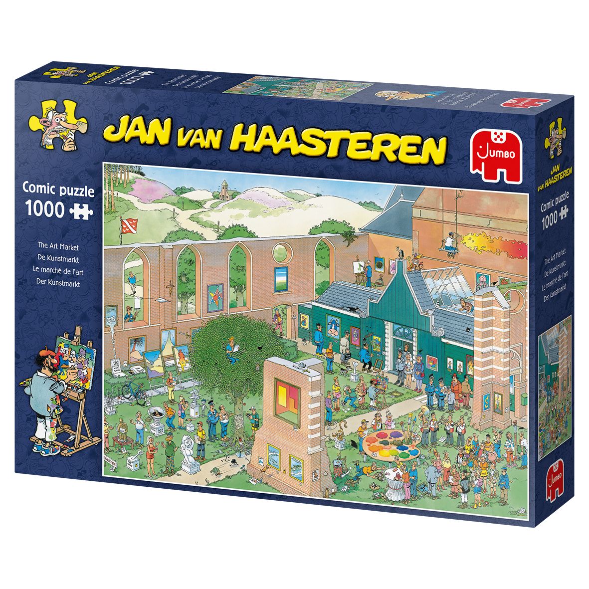 Jan van Haasteren Kunstmarkt Puzzel 1000 stuks