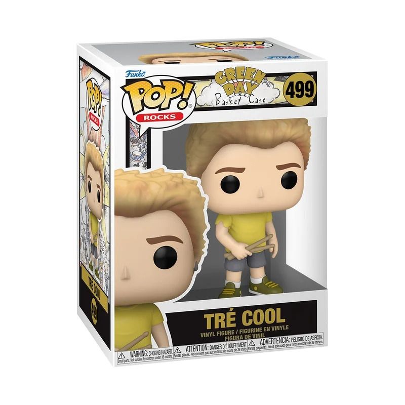 Funko Pop! Rocks - Green Day, Basket Case: Tré Cool 499