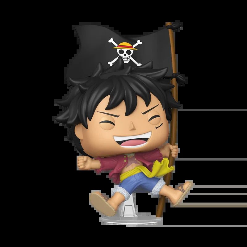 Funko Pop! Animation - One Piece: Luffy with Flag 2214