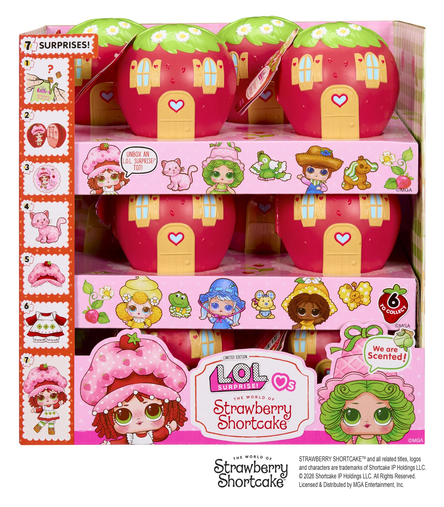 L.O.L. Surprise Loves Strawberry Shorcake Tots ass, prijs per stuk