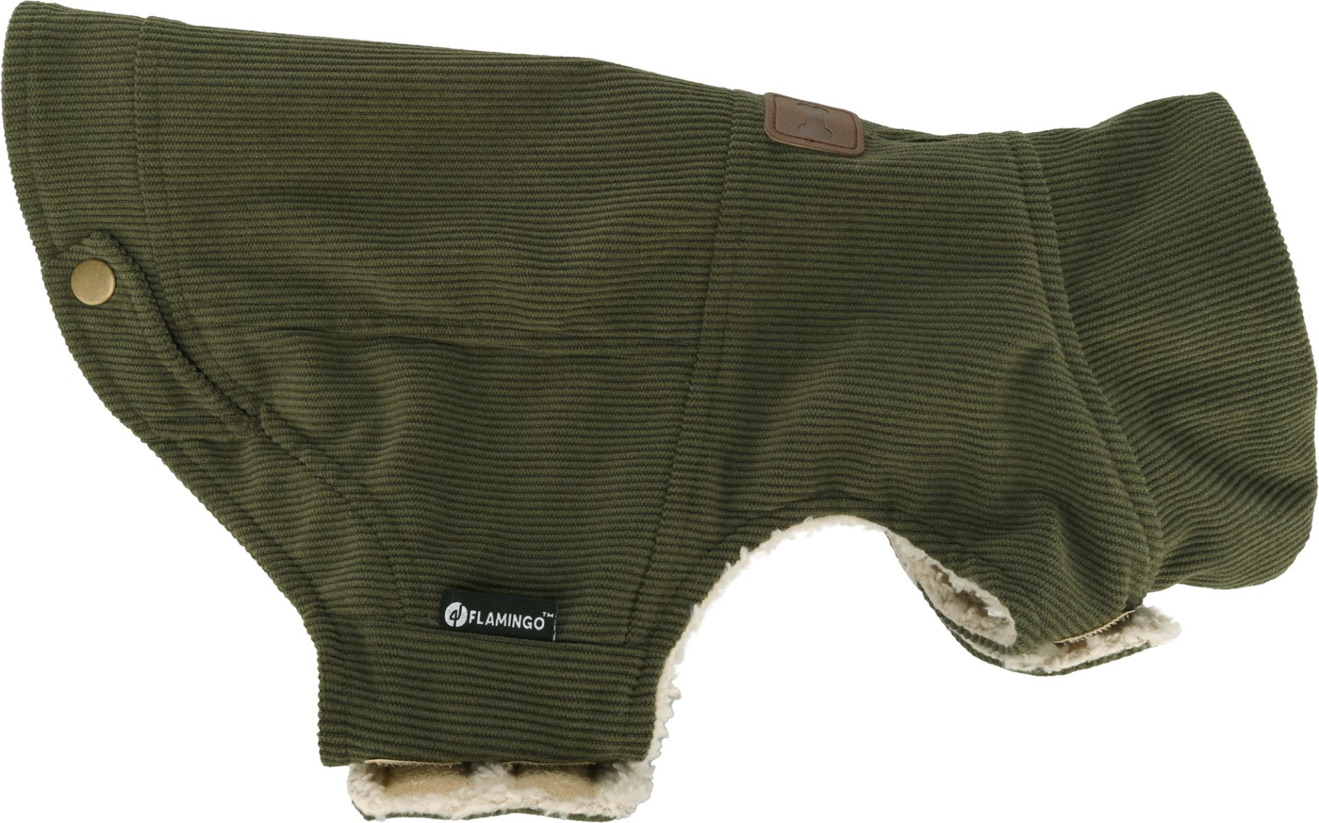 Flamingo Hondenjas Endor 20 cm Kaki