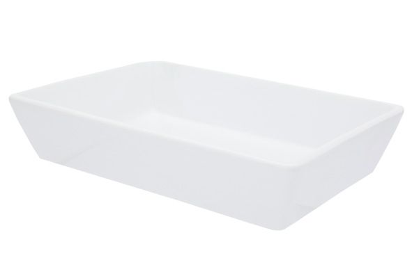 Cosy&Trendy Ovenschotel Wit 19.5x13.7xH4.5cm - Porselein